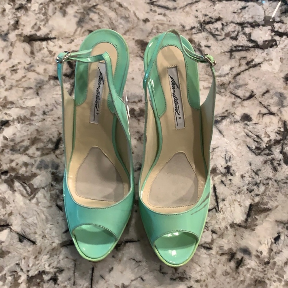 Brian Atwood Lucite Heels